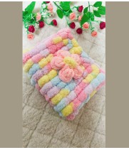 Flower mesh Bag,Hand-made Woven Bag