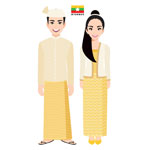 Myanmar Traditional Dress